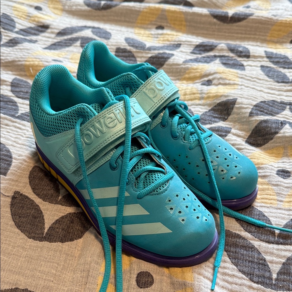 Women’s Teal Powerlifting Shoes